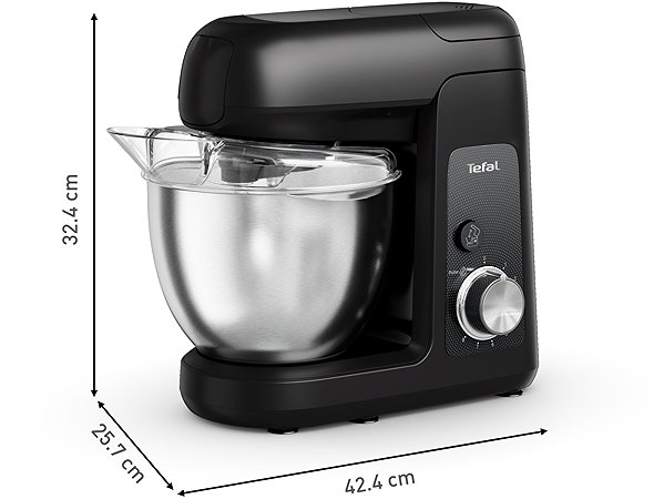 Food Mixer Tefal QB522838 Bake Partner Black ...