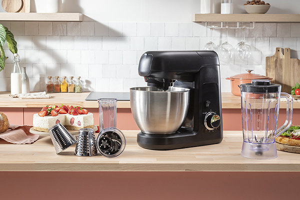 Food Mixer Tefal QB522838 Bake Partner Black ...