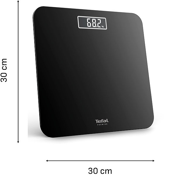 Bathroom Scale Tefal PP1800V0 Premiss Black ...