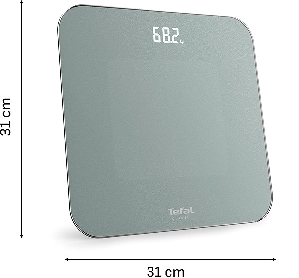 Bathroom Scale Tefal PP1903V0 Classic Eucalyptus Metal ...