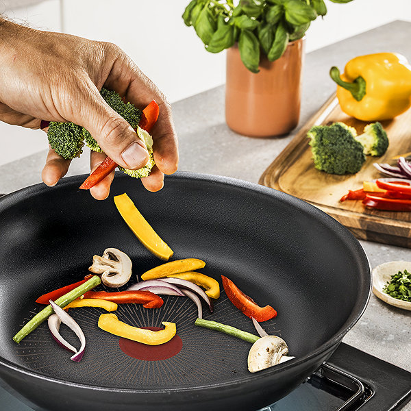 Wok Pan Tefal Experience Wok Pan 28cm G33419 ...