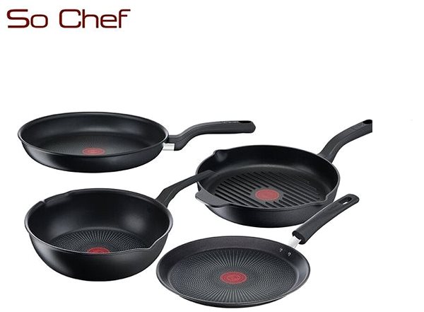 Pan Tefal So Chef Multifunctional Pan 26cm G2677772 Features/technology
