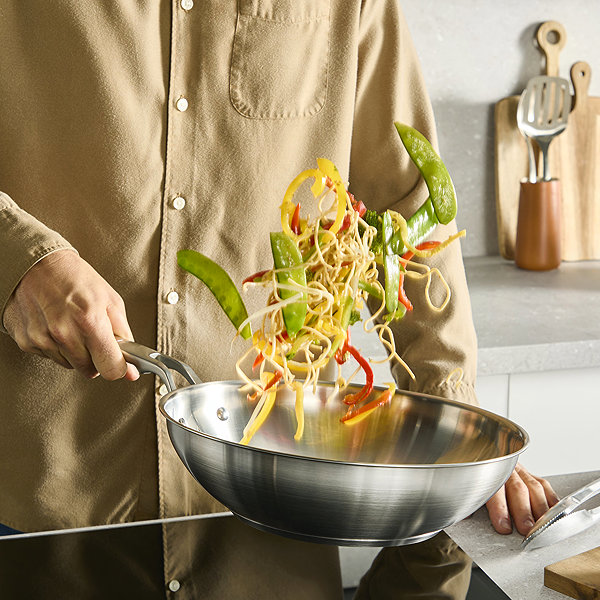 Wok Pan Tefal Wok pan 28 cm without coating Extreme E52919 Lifestyle