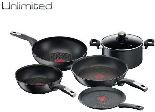 Pan Tefal Unlimited Multifunctional Pan 22cm G2557572 Features/technology