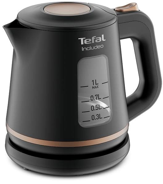 Electric Kettle Tefal KI533811 Includeo Black Lateral view
