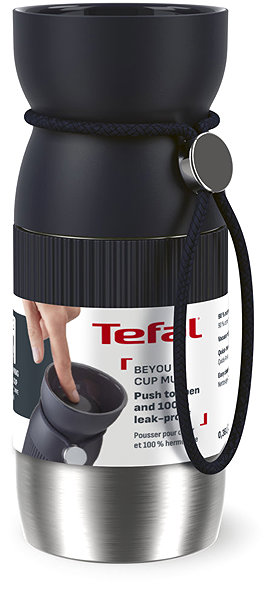 Thermal Mug Tefal N2191310 BeYou Mug 0,36 l black ...