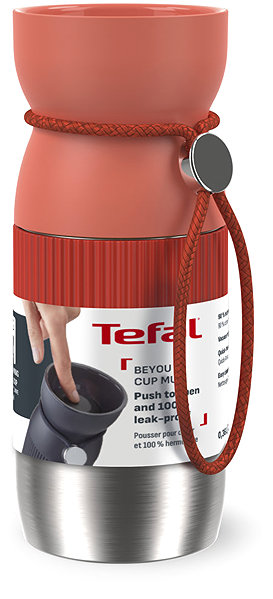 Thermal Mug Tefal N2191510 BeYou Mug 0,36 l orange ...