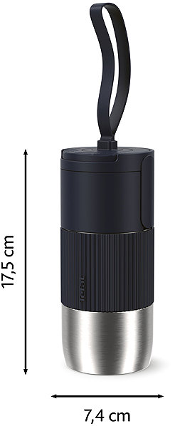 Thermal Mug Tefal N2190110 BeYou Flip 0,36 l black ...