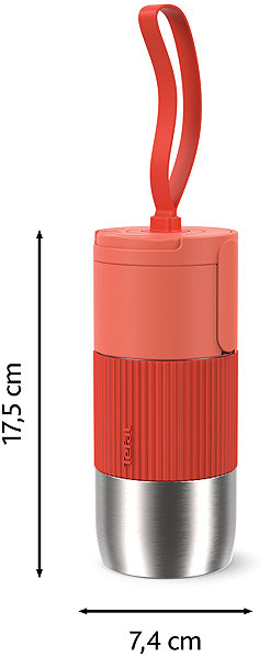 Thermal Mug Tefal N2190310 BeYou Flip 0,36 l orange ...
