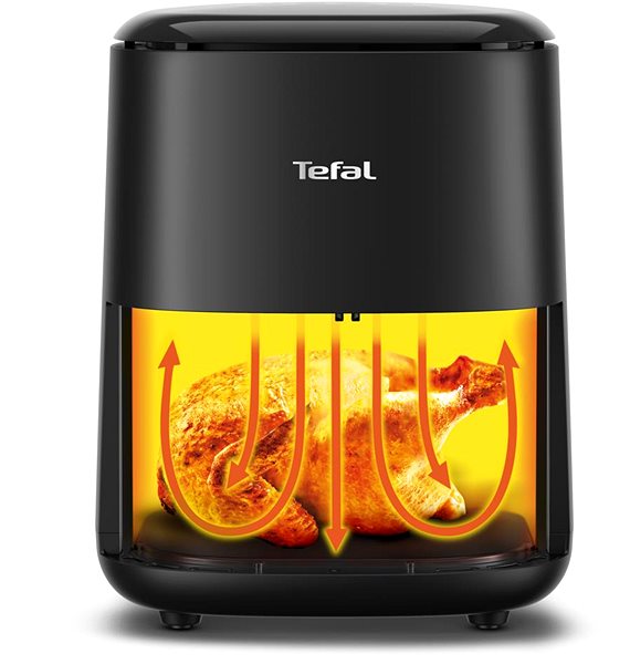 Airfryer Tefal EY145810 Easy Fry Compact 3 l Black ...