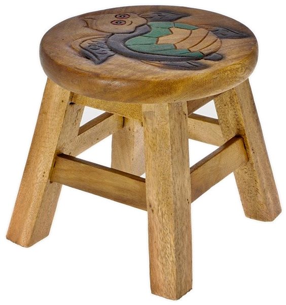 Children's Chair Wooden Baby Chair - FLOATING TURTLE Screen