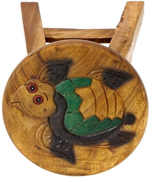 Children's Chair Wooden Baby Chair - FLOATING TURTLE Screen