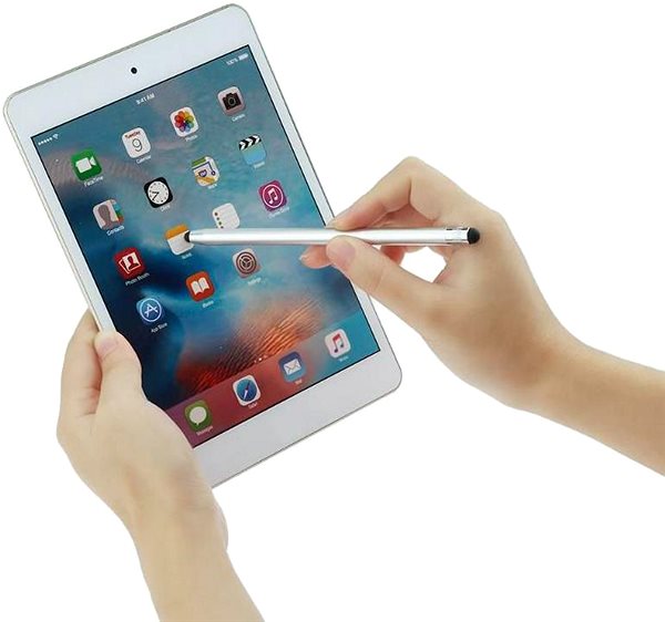 Dotykové pero (stylus) Tech-Protect Touch Stylus pero na tablet, strieborné ...