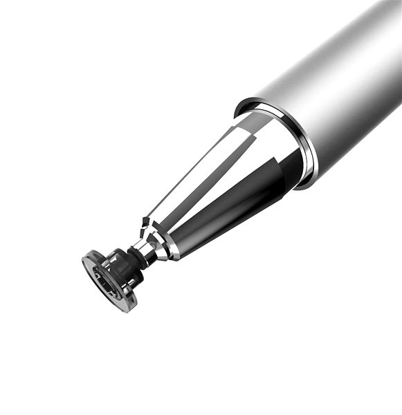 Dotykové pero (stylus) Tech-Protect Charm Stylus pero na tablet, biele/strieborné ...