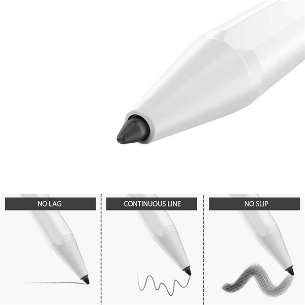 Dotykové pero (stylus) Tech-Protect Digital Stylus pero na iPad, biele ...