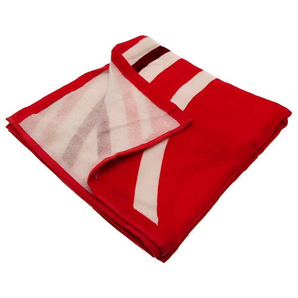 Osuška FotbalFans Osuška Liverpool FC, červená, biely znak LFC, bavlna, 70 × 140 cm ...