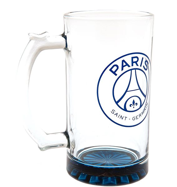 Sklenice FotbalFans Paris Saint Germain FC, modrý znak PSG, 425 ml ...