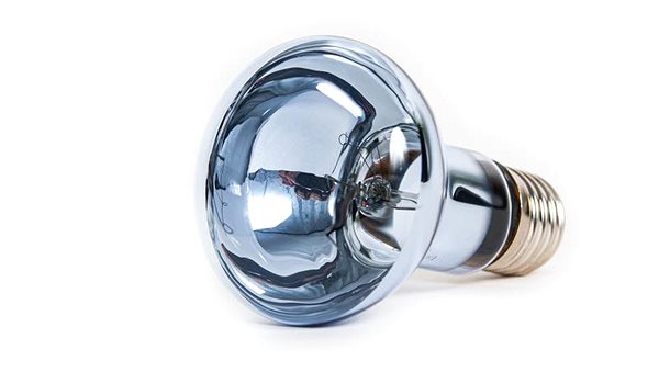 ReptiEye Terrarium Light 50W Daylight Neodymium bulb.