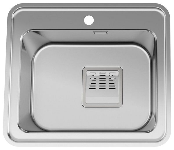 Kitchen Sink and Tap Set TEKA ELIGO EL58SF-M Stainless-steel + TEKA CUADRO PULLOUT Chrome Screen