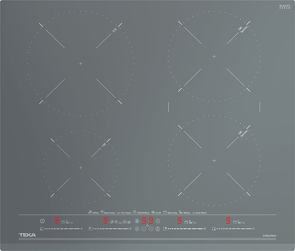 Oven & Cooktop Set TEKA HLB 8600 U-Stone Gray + TEKA IZC 64630 U-Stone Grey Screen