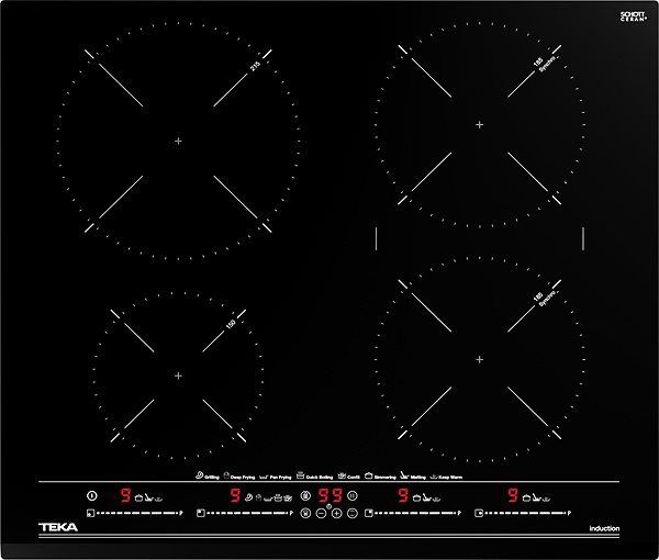 Oven & Cooktop Set TEKA HLC 8400 U-Black + TEKA IZC 64630 U-Black Screen