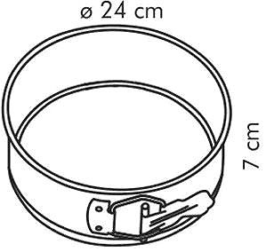 Baking Mould Tescoma DELÍCIA 24cm, Folding Technical draft