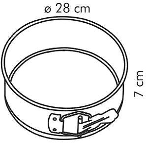 Baking Mould Tescoma DELÍCIA 28cm, Folding Technical draft