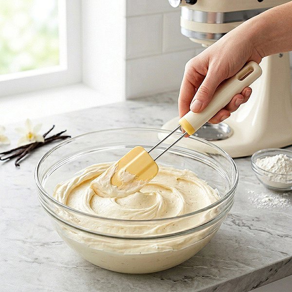 Küchenspachtel TESCOMA Silikon-Küchenschaber DELICIA Lifestyle
