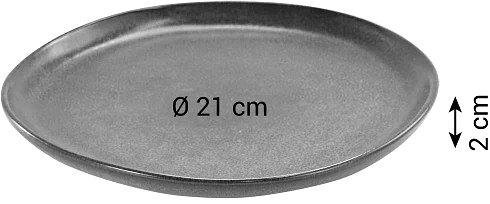 Tanier Dezertný tanier SIENA ¤ 21 cm ...
