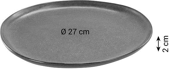 Tanier Plytký tanier SIENA ¤ 27 cm ...