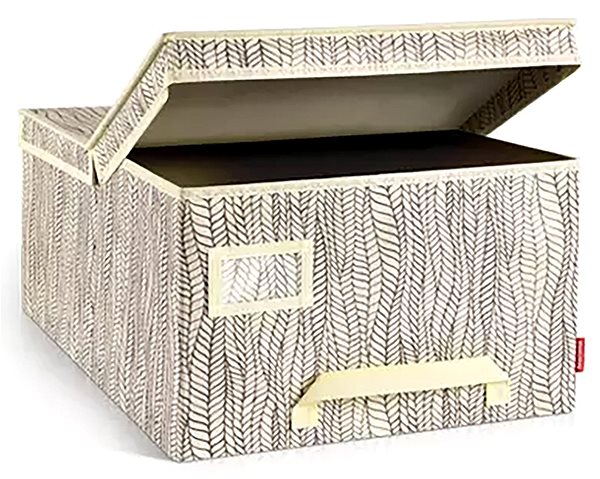 Úložný box TESCOMA Škatuľa na odevy FANCY HOME 40 × 52 × 25 cm, cappuccino ...