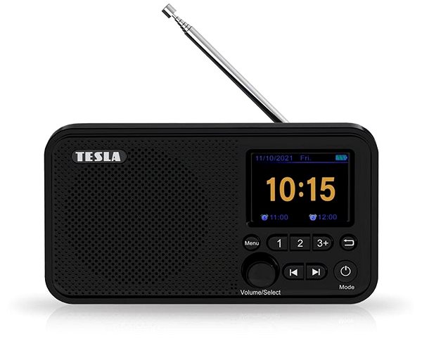 Radio TESLA Sound DAB75 radio with DAB+ certification Screen