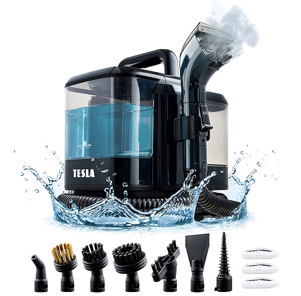 Multipurpose Vacuum Cleaner TESLA PowerWash & Steam Station TQS600 ...