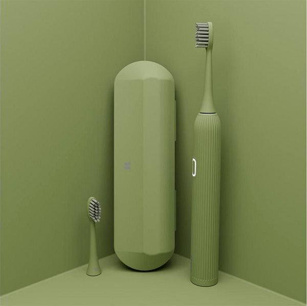 Electric Toothbrush Tesla Smart Toothbrush Sonic TB200 Deluxe Green ...