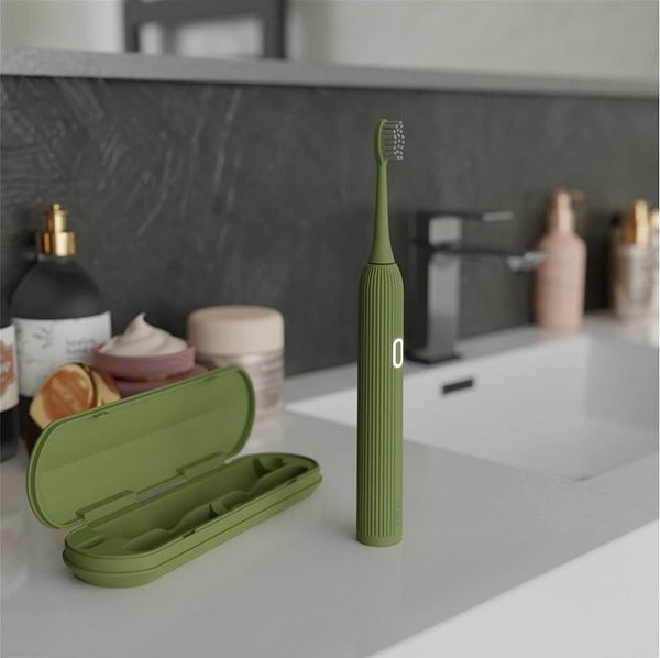 Electric Toothbrush Tesla Smart Toothbrush Sonic TB200 Deluxe Green ...