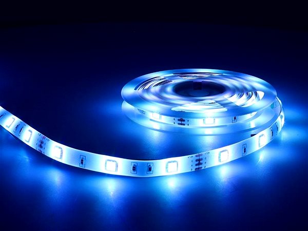 LED Light Strip Tesla LED strip, 30LED/ m, length 2 m + 1,5 m, 10 mm, RGB, SMD5050, IP20 ...