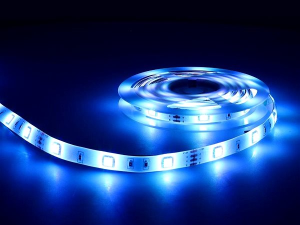 LED Light Strip Tesla LED strip, 30LED/ m, length 3 m + 1.5 m, 10 mm, RGB, SMD5050, IP20 ...