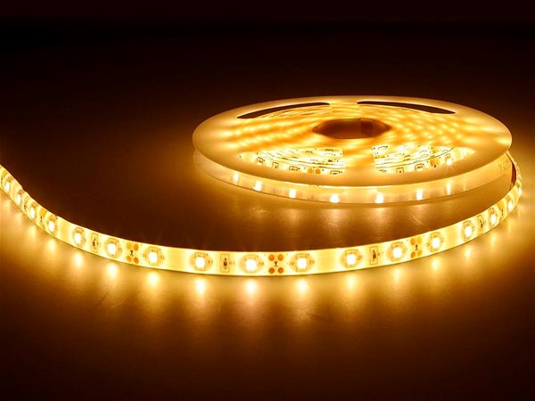 LED szalag Tesla 60LED/ m, 3m + 1,5m, 8mm, 3000K, SMD2835, IP20 ...