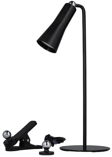 Tischlampe Tesla LED Schreibtischlampe Lucie, magnetisch, 120 lm, 3000 K, USB-C, schwarz ...