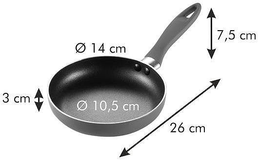 Pan TESCOMA Pan Presto mini 14 cm .
