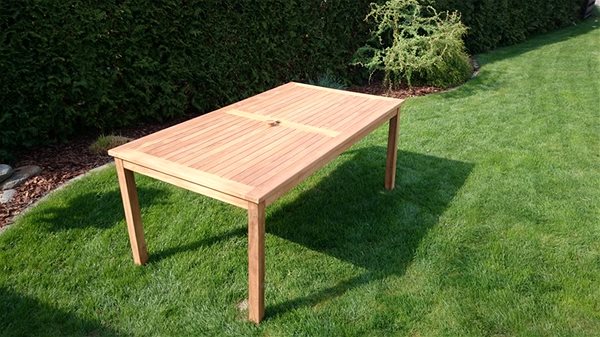 Záhradný stôl TEXIM Stôl záhradný GARDEN II., teak 180cm ...