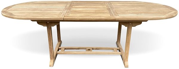 Záhradný stôl TEXIM Stôl záhradný rozkladací FAISAL, teak 240 cm ...