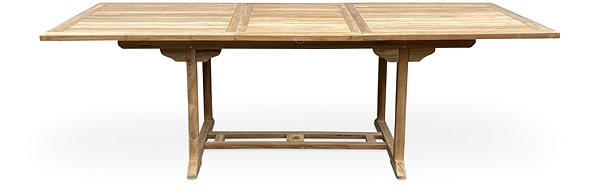 Záhradný stôl TEXIM Faisal hranatý teakový rozkladací stôl ...