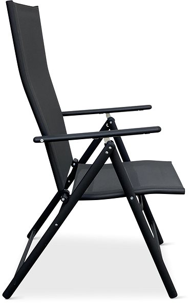 Kerti fotel TEXIM PIA dönthető szék, antracit ...