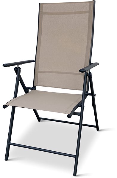 Kerti fotel TEXIM PIA dönthető szék, mocca ...