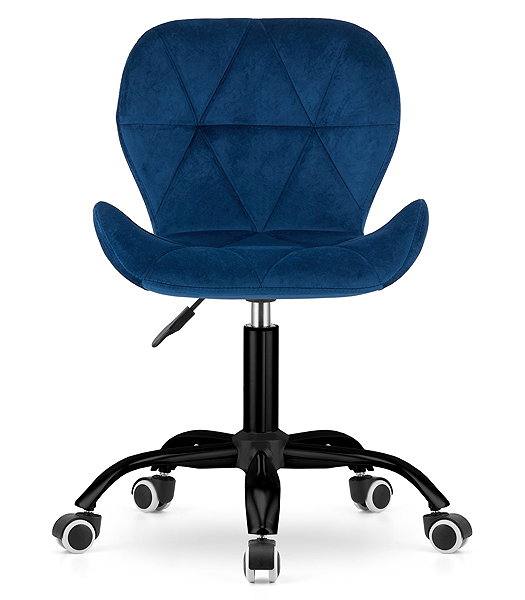 Office Chair TEXTILOMANIA NOTO VELVET, Dark Blue ...