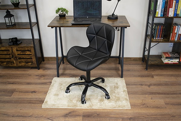 Office Chair TEXTILOMANIA NOTO Faux-Leather, Black ...