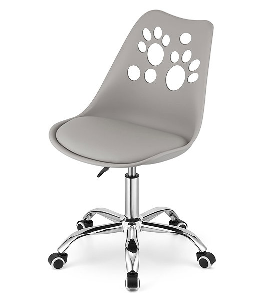 Office Chair TEXTILOMANIA PRINT, grey ...