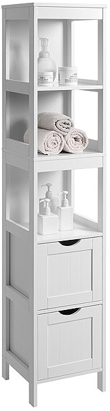 Shelving Unit TEXTILOMANIE BBC66WT white ...