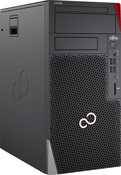 Work Station Fujitsu CELSIUS W5011 Lateral view